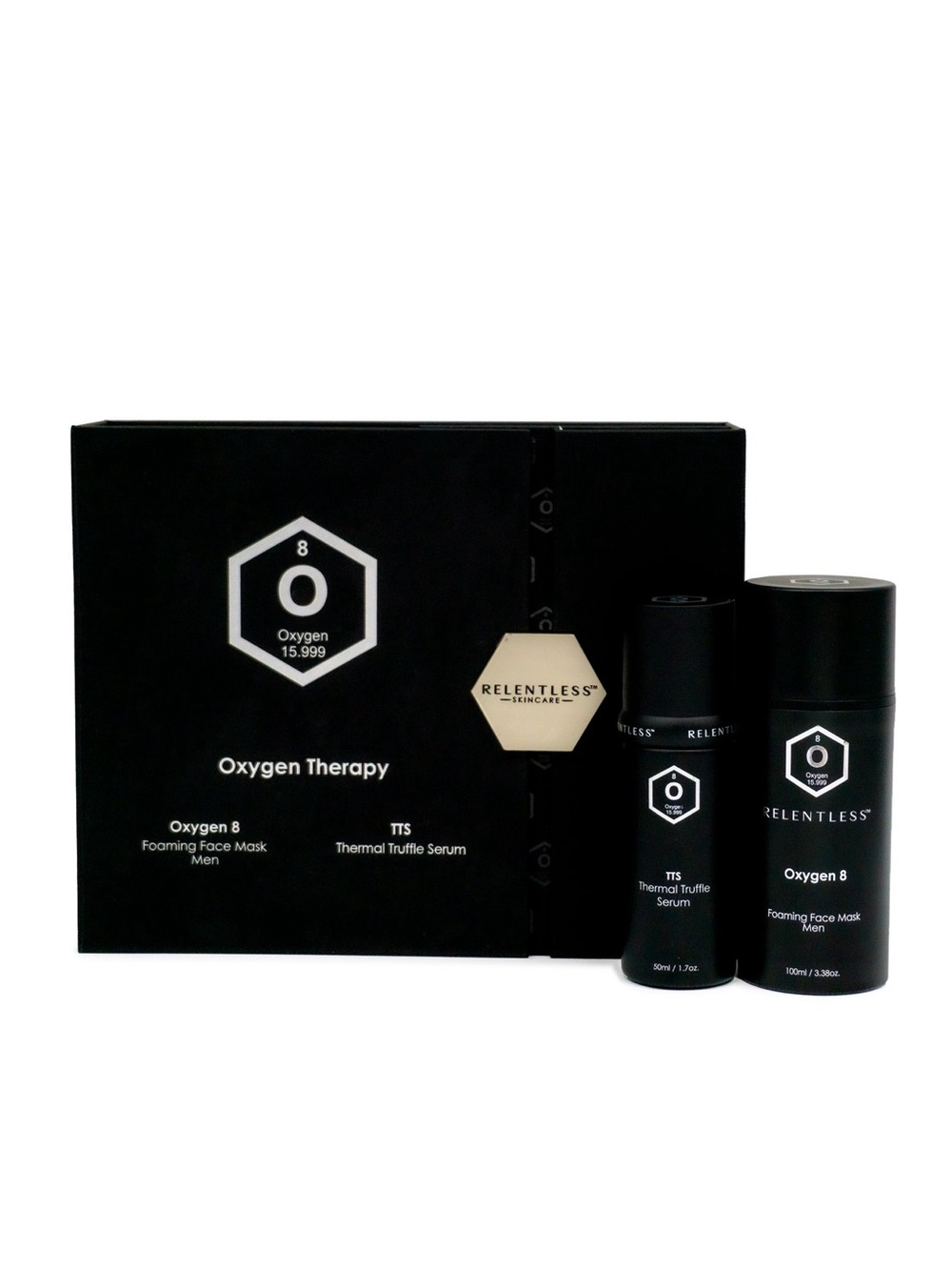 RELENTLESS OXYGEN THERAPY Foaming Face Mask & Thermal Truffle Serum Set